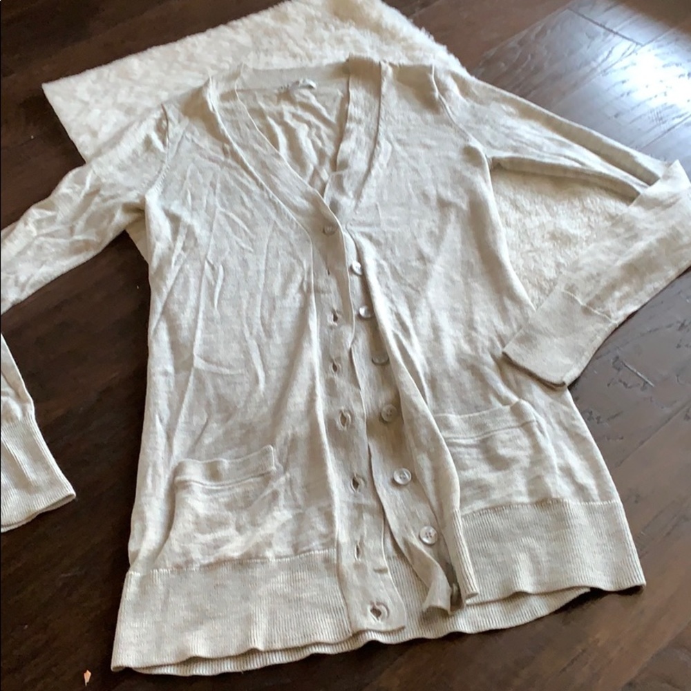 Halogen button down sweater - Picture 2 of 5